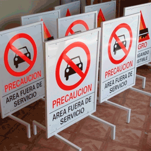 Señalización para Gasolineras